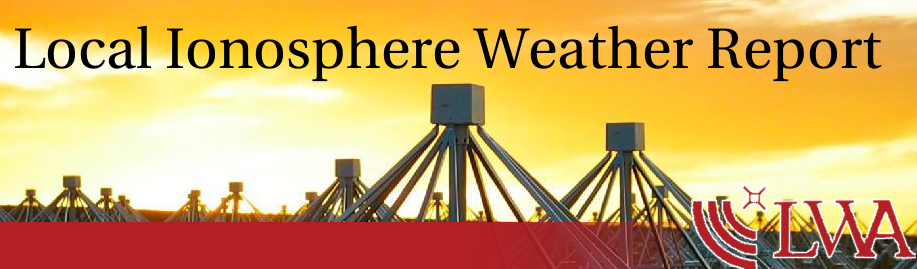Local Ionosphere Weather Report